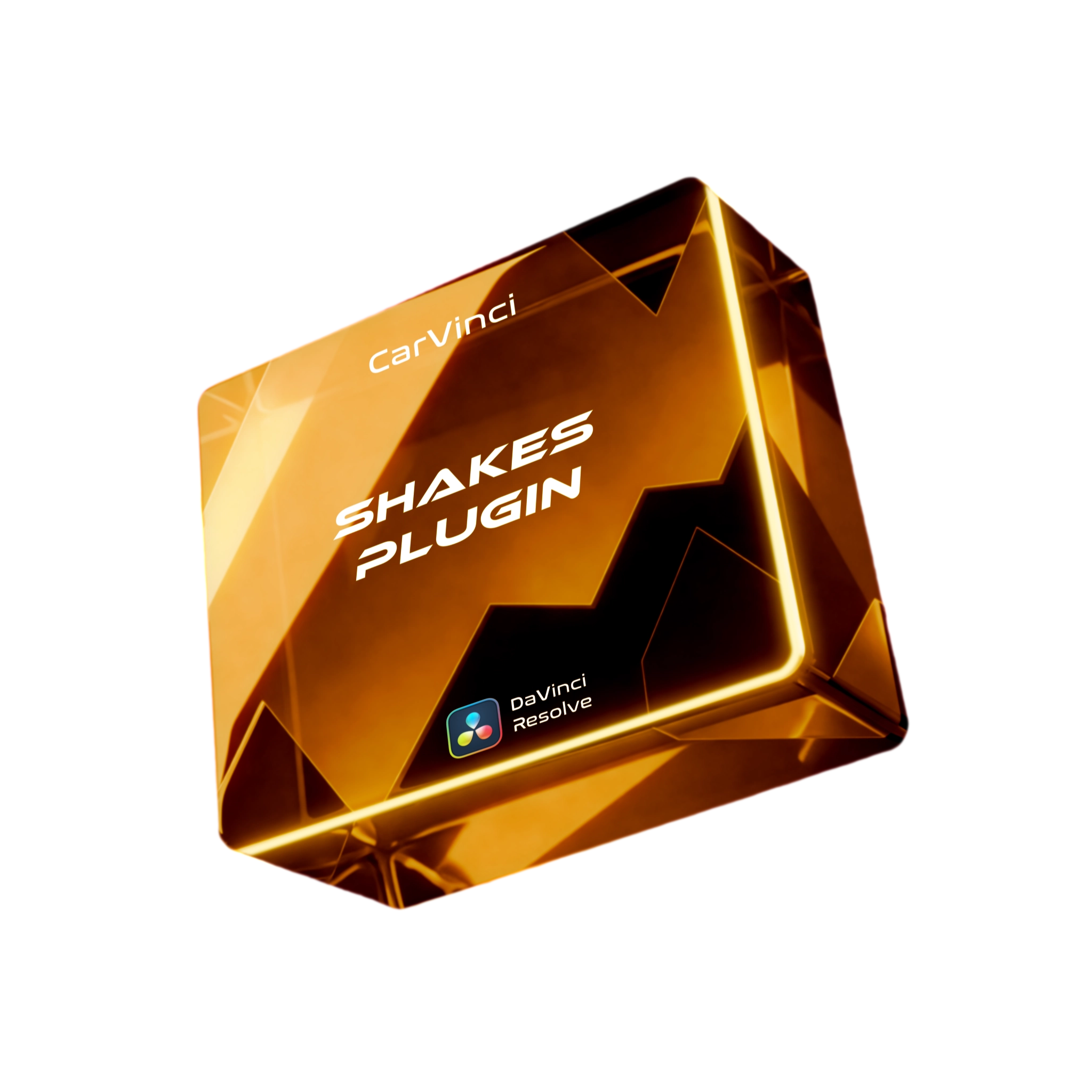 Carvinci Shakes Plugin packaging on a transparent background